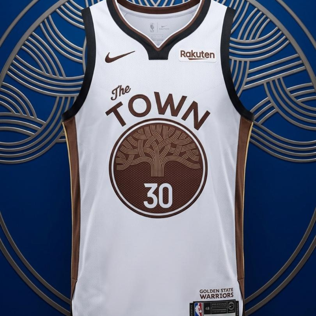maillot Nike Swingman beige Golden State Warriors 2025/26