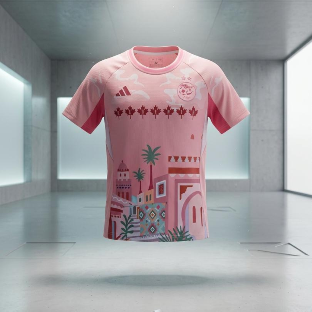 maillot d'Algérie enfant concept 2026