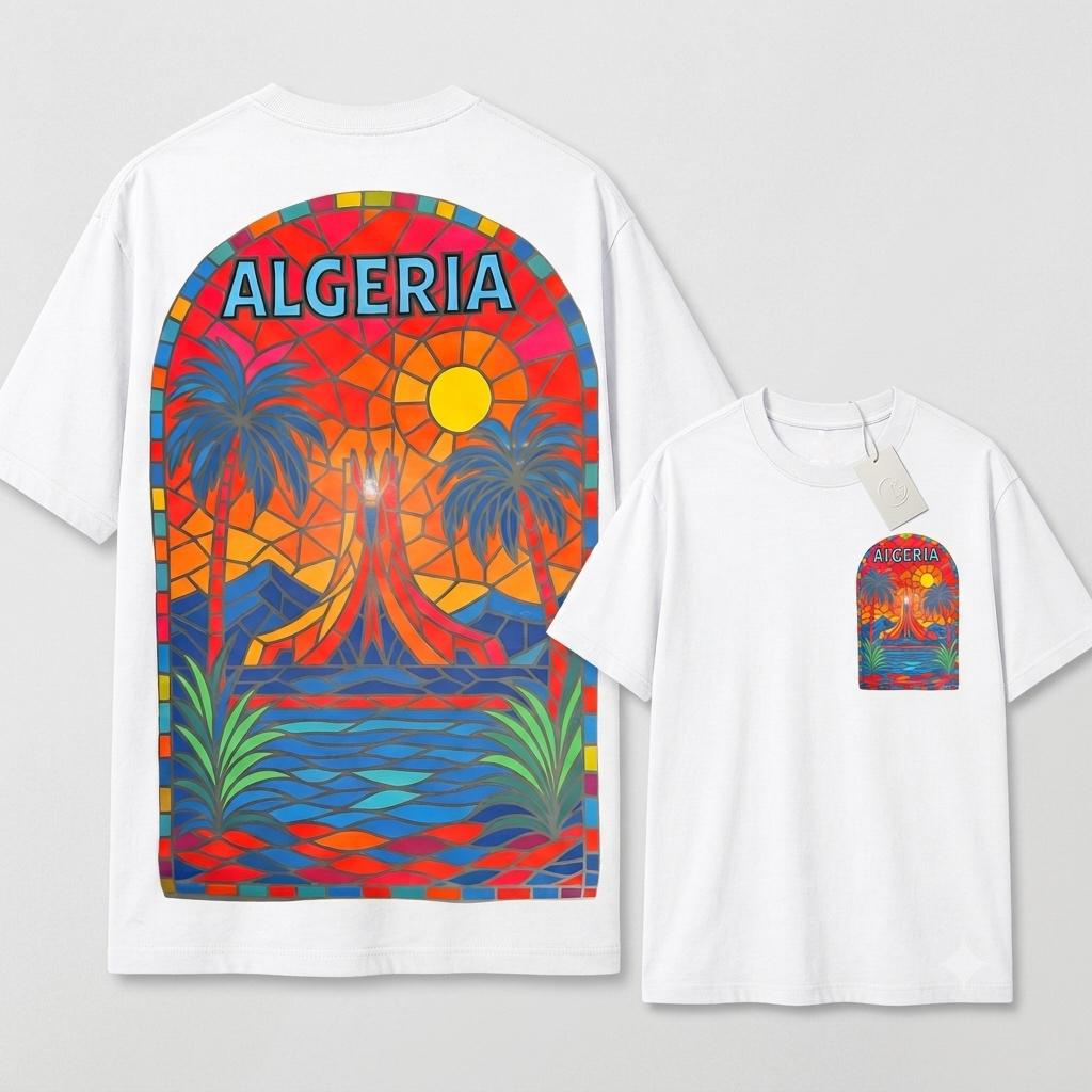 T-shirt Algeria zellige
