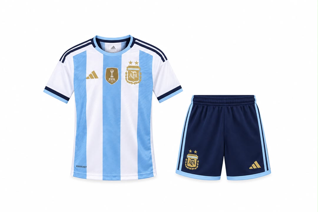 Ensemble Argentine Enfant Officiel Ensemble Argentine Enfant Officiel – Image 1
