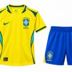 Ensemble Brazil Enfant Jaune