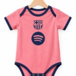 Grenouillère baby Barca Rose