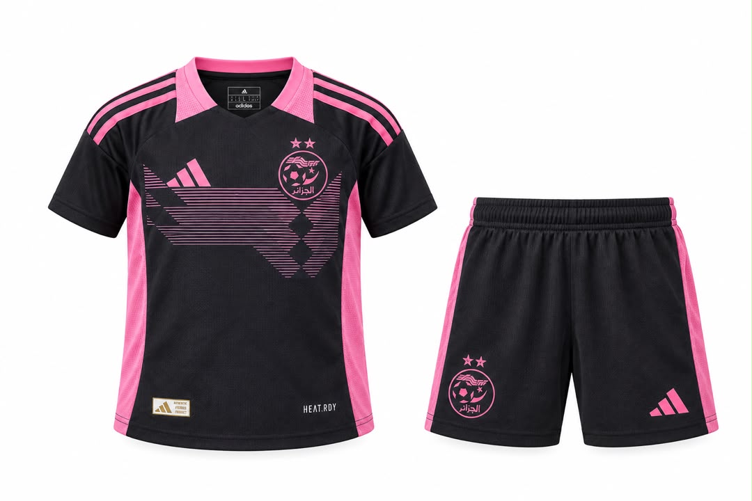 ensemble enfant Noir et rose Ensemble Enfant noir/rose – Image 1